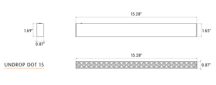 Undrop Dot Linear Mini